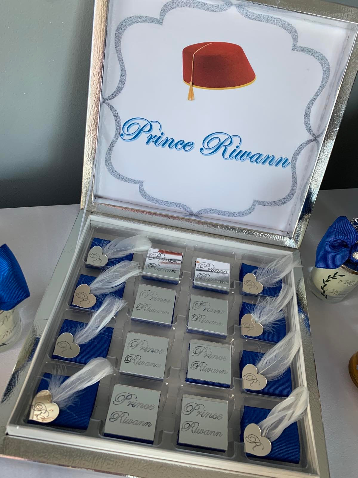 Boîte de chocolat personnalisé « Riwann»