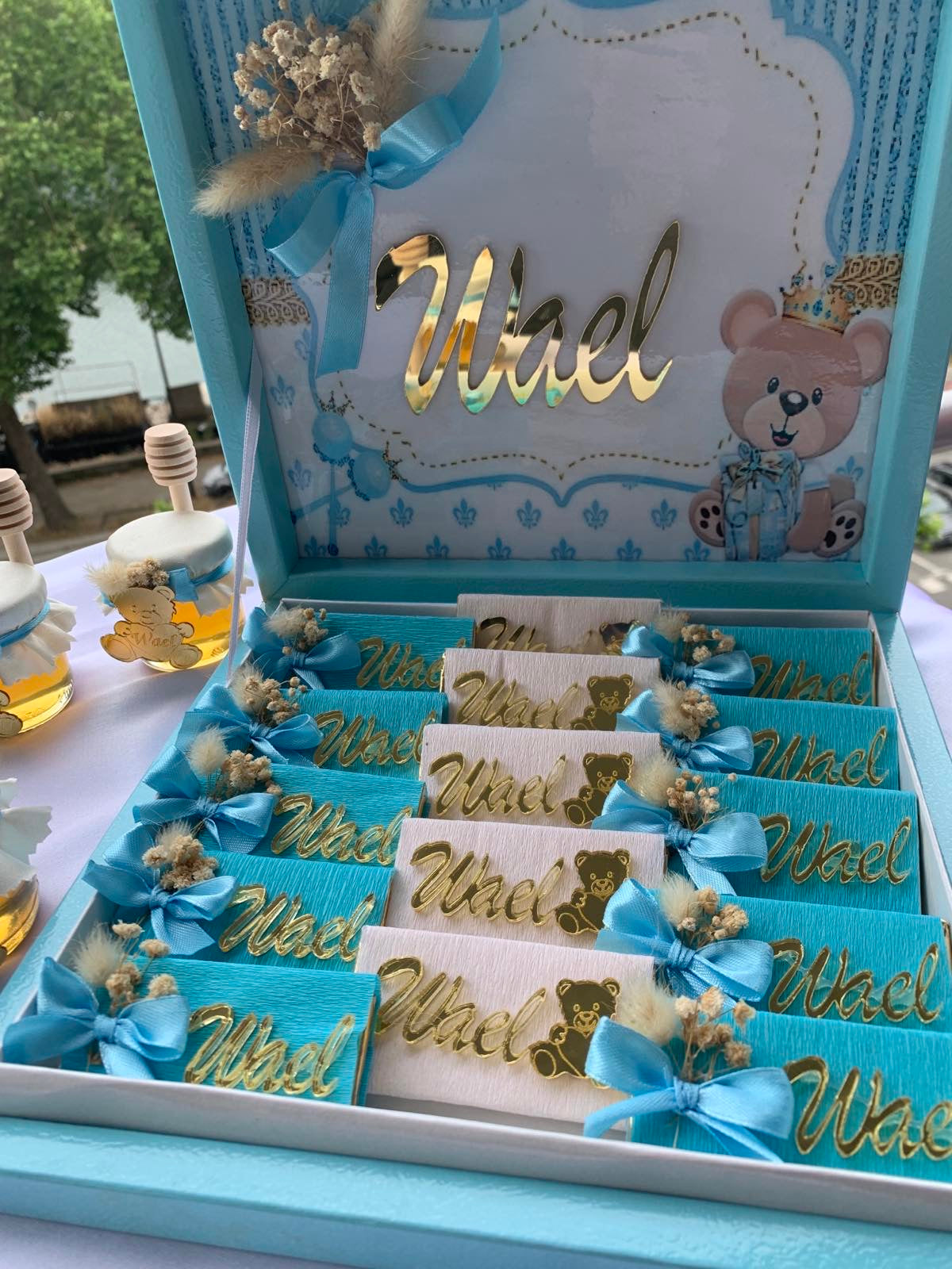 Boîte de chocolat « Wael »