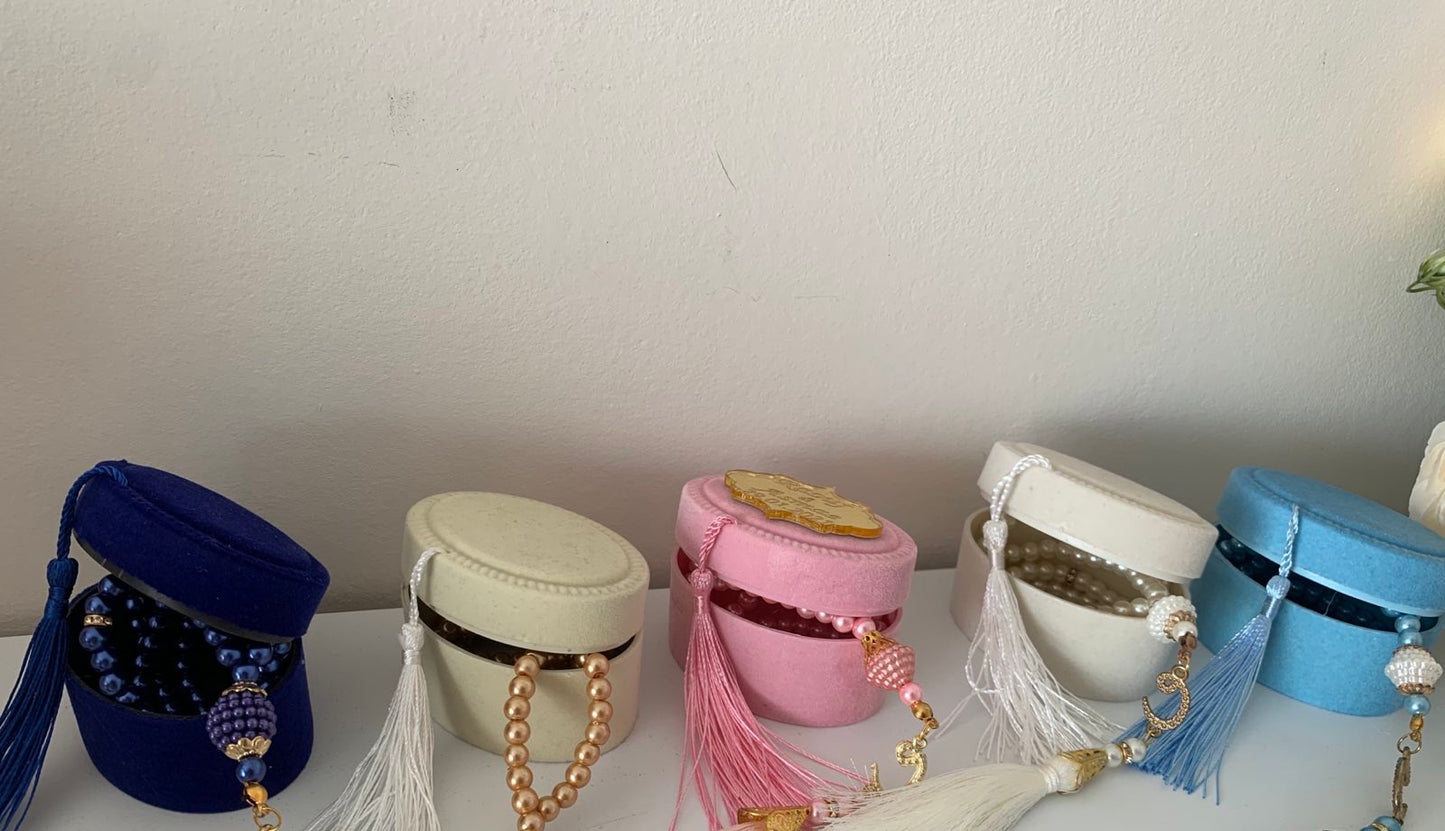 Contenant à dragées « velours »