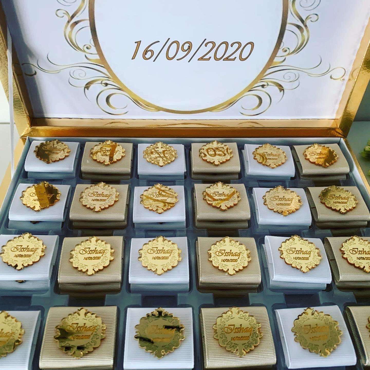 Boîte chocolat personnalisé « Isshaq »